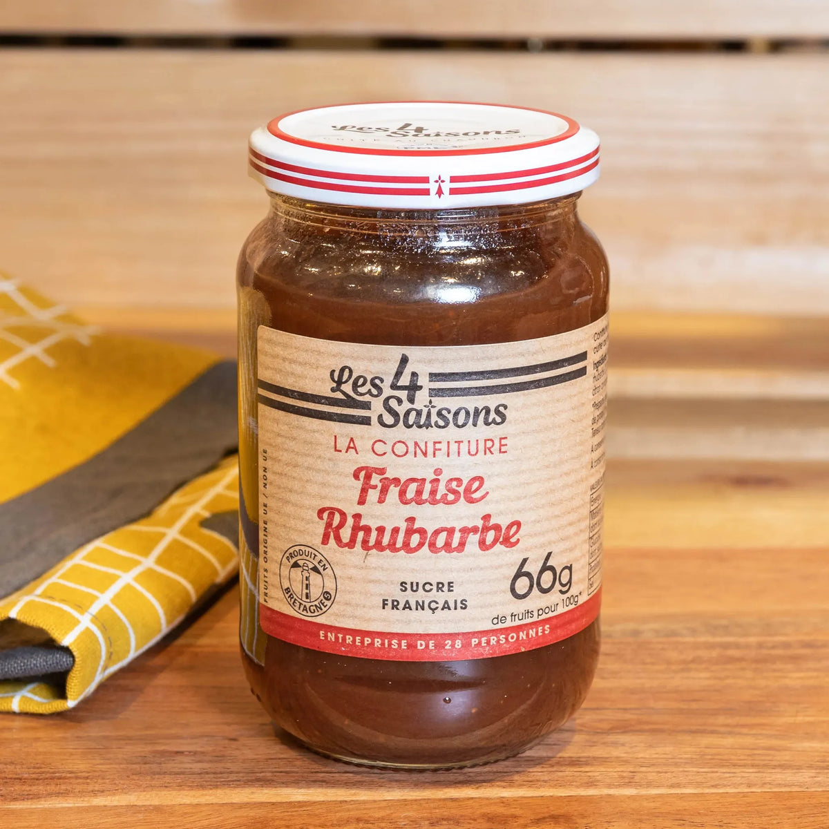 Confiture Fraise & Rhubarbe 400g