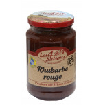 confiture de rhubarbe rouge 400g