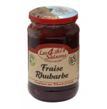 Confiture de fraise et de rhubarbe 400g