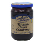 Fruitee Myrtille, Cassis, Cranberry 300g