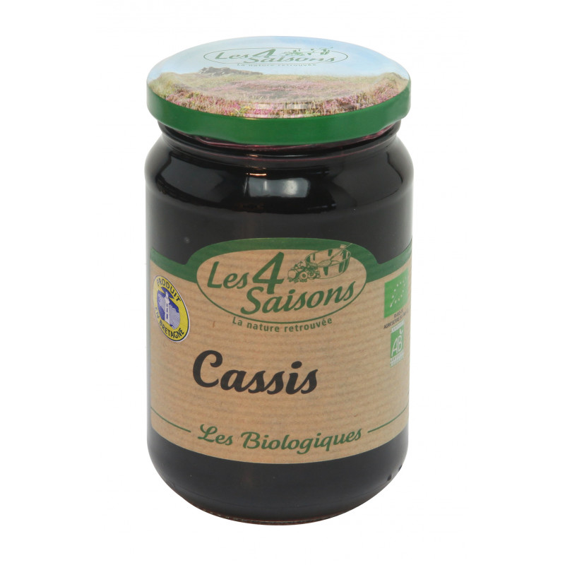 Confiture Bio Cassis 360g