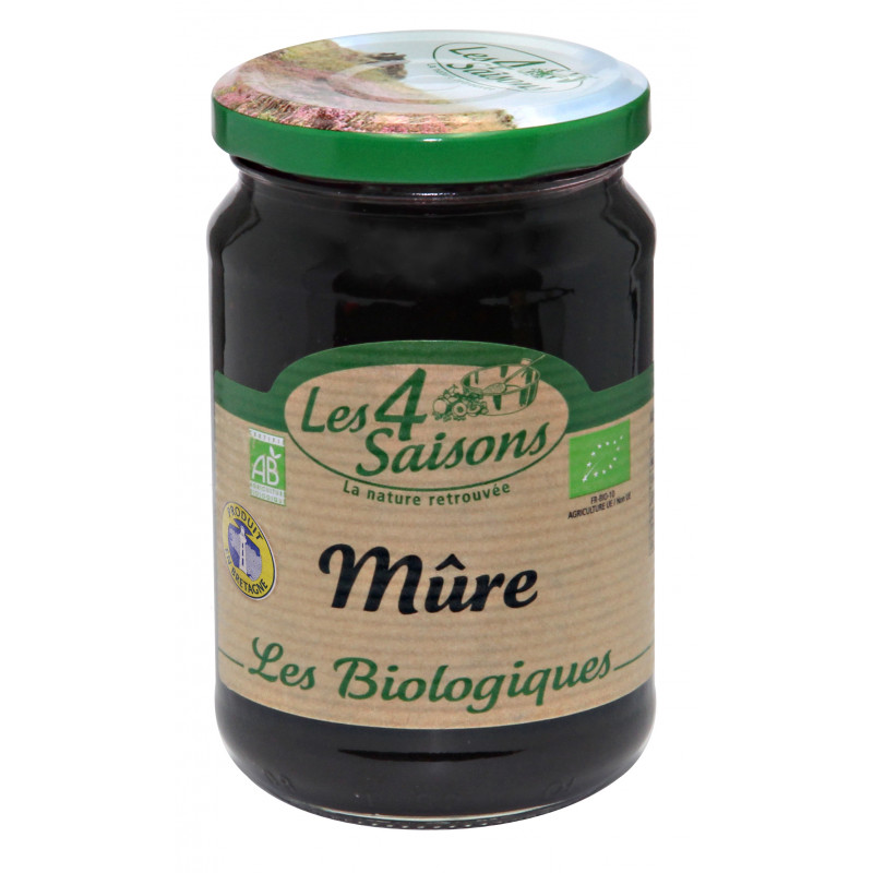 confiture bio mûre 360G