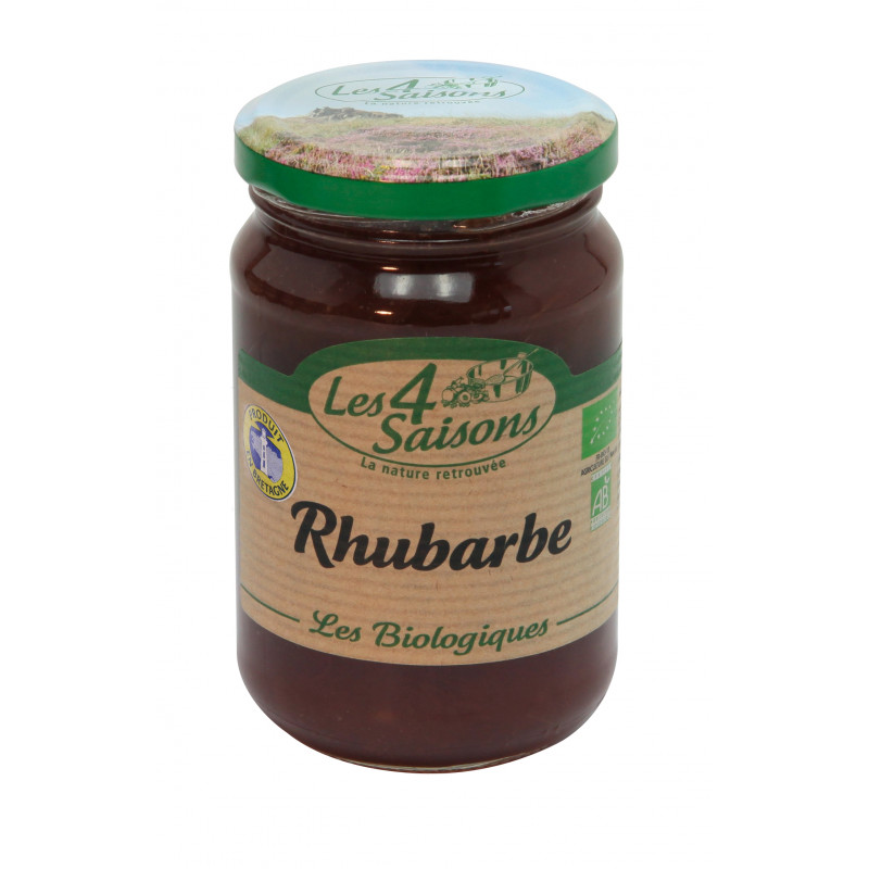 Confiture Bio Rhubarbe 360g Confiture Bio Rhubarbe 360g