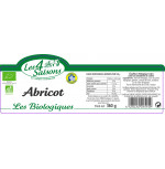 confiture d'abricot bio 360G