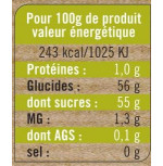 confiture de rhubarbe aux amandes 270g