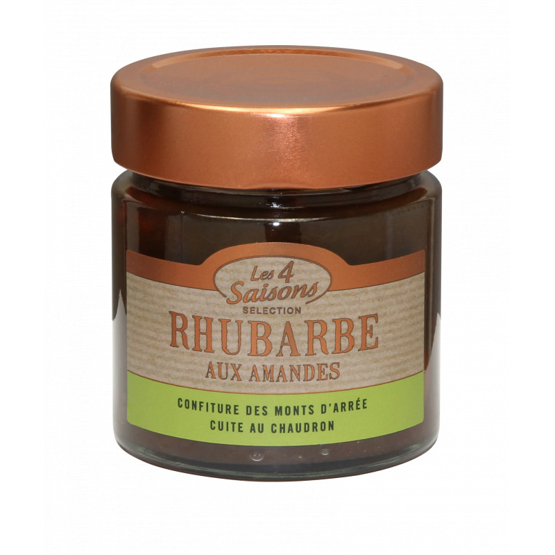 confiture de rhubarbe aux amandes 270g