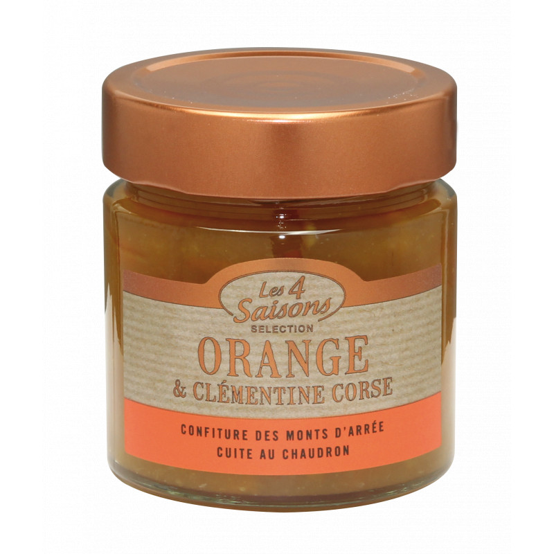 confiture d'orange et de clémentine corse 270g