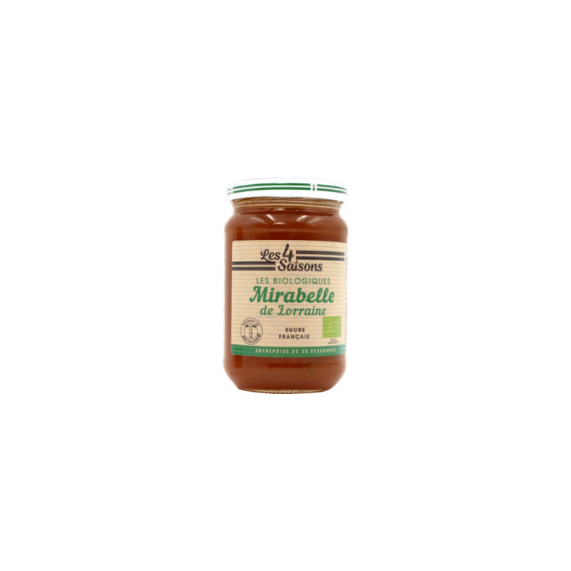 Confiture Bio Mirabelle 360g Confiture Bio Mirabelle 360g