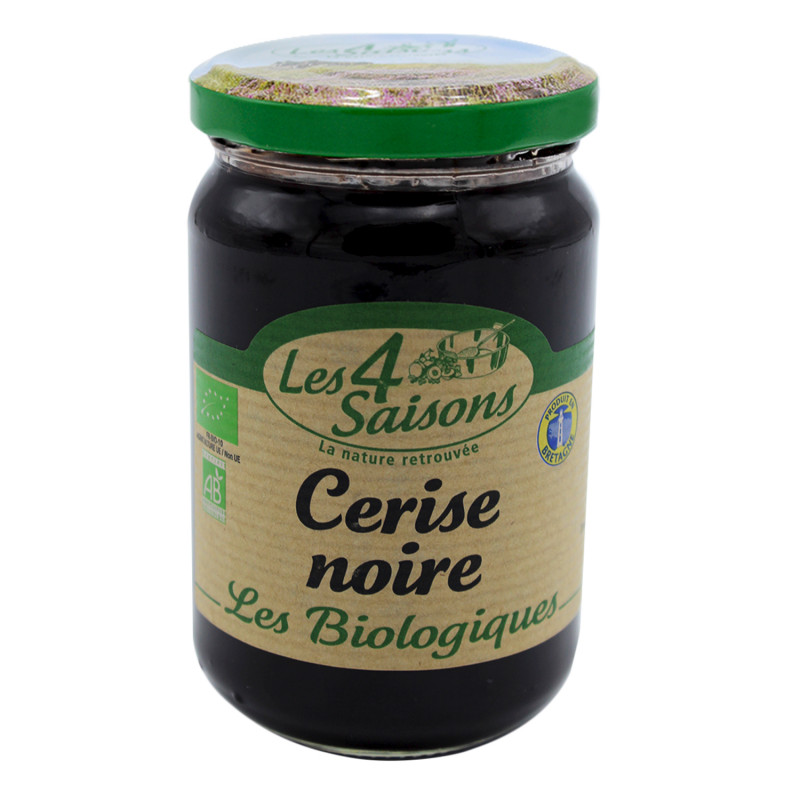 Confiture Bio Cerise noire 360g