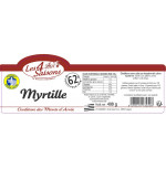 Confiture de myrtille 400G