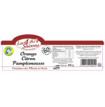 Confiture orange/citron/pamplemousse 400g