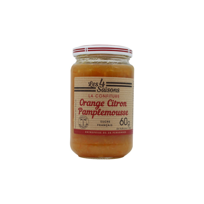 Confiture orange/citron/pamplemousse 400g Confiture orange/citron/pamplemousse 400g