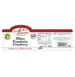 Confiture Mûre Framboise Cranberry 400g