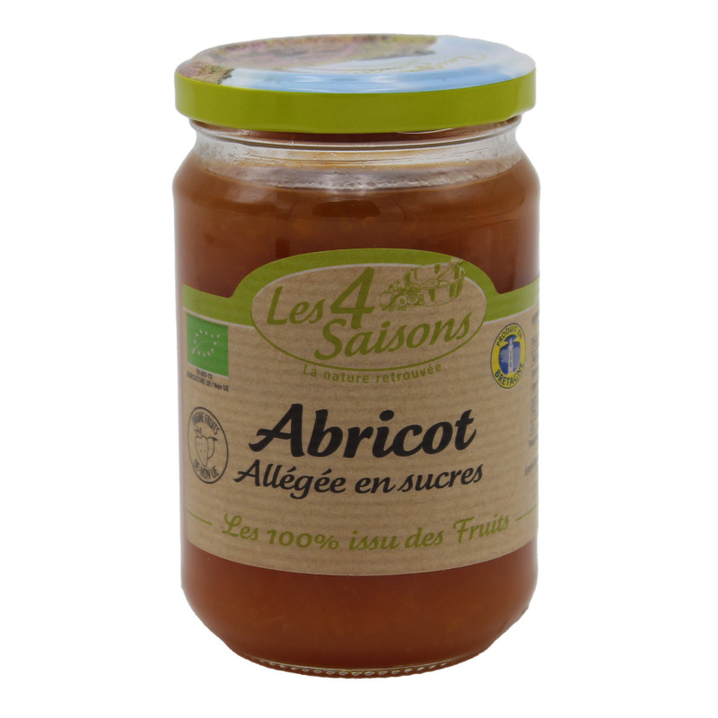 100% issu de fruits BIO Abricot