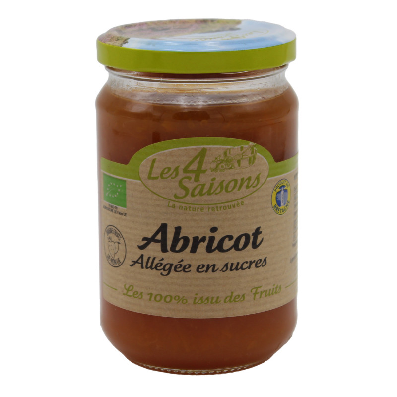 Confiture d'Abricot Bio - Saveurs&Fruits