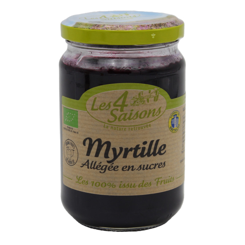 100% issu de fruits BIO Myrtille