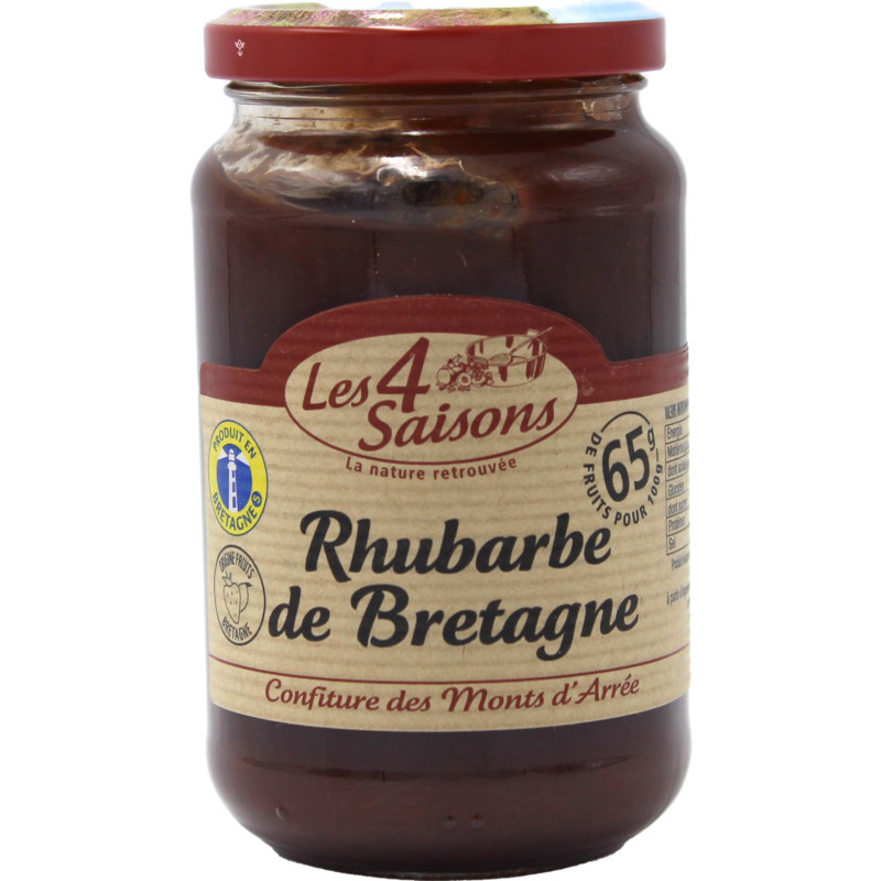 Confiture de Rhubarbe de Bretagne 
