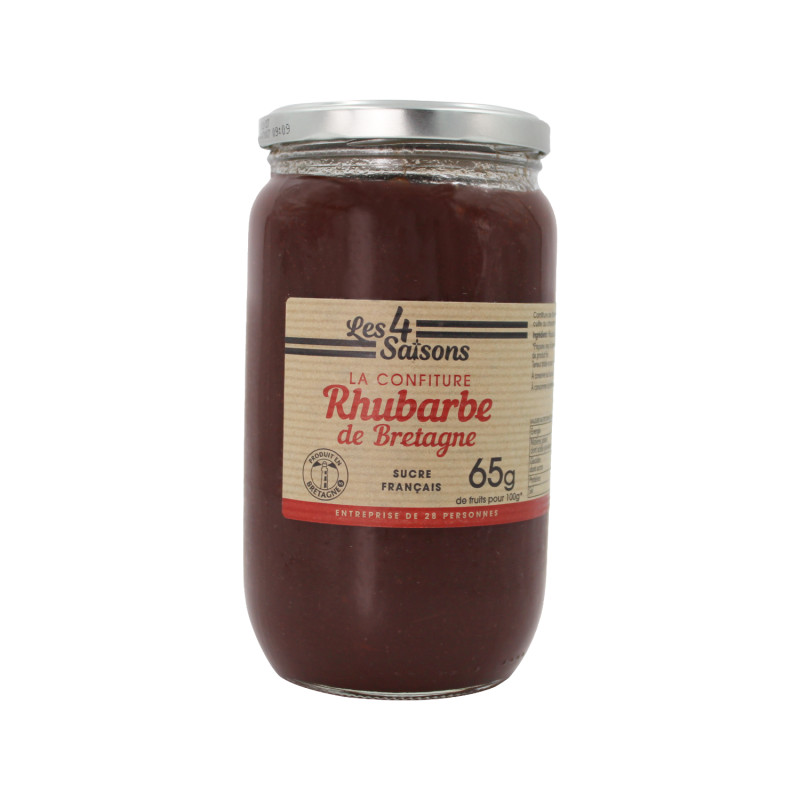 confiture de rhubarbe de Bretagne 960g confiture de rhubarbe de Bretagne 960g