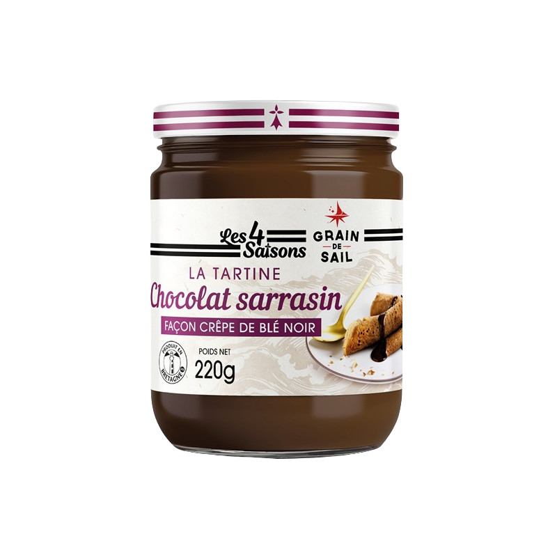 Chocolat sarrasin façon crêpe de blé noir220g