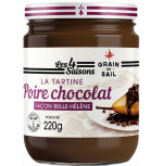 Poire chocolat façon Belle Hélène