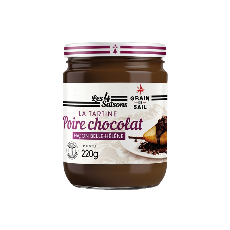 Poire chocolat façon Belle Hélène