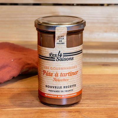 Pâte à tartiner noisettes et cacao