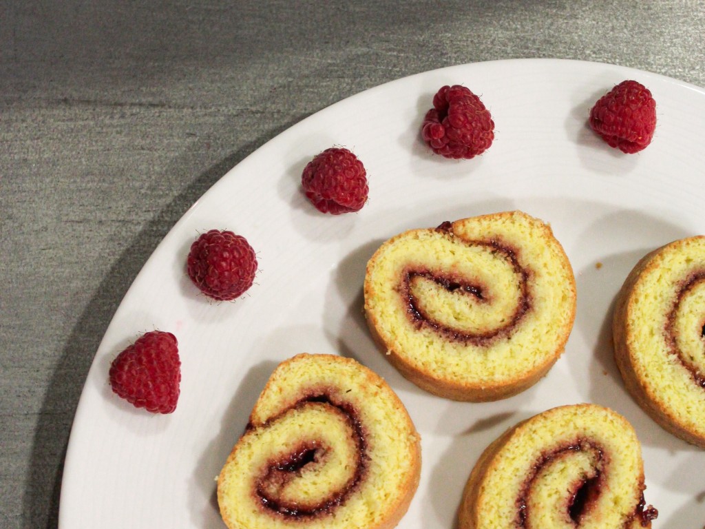 Gâteau roulé à la confiture